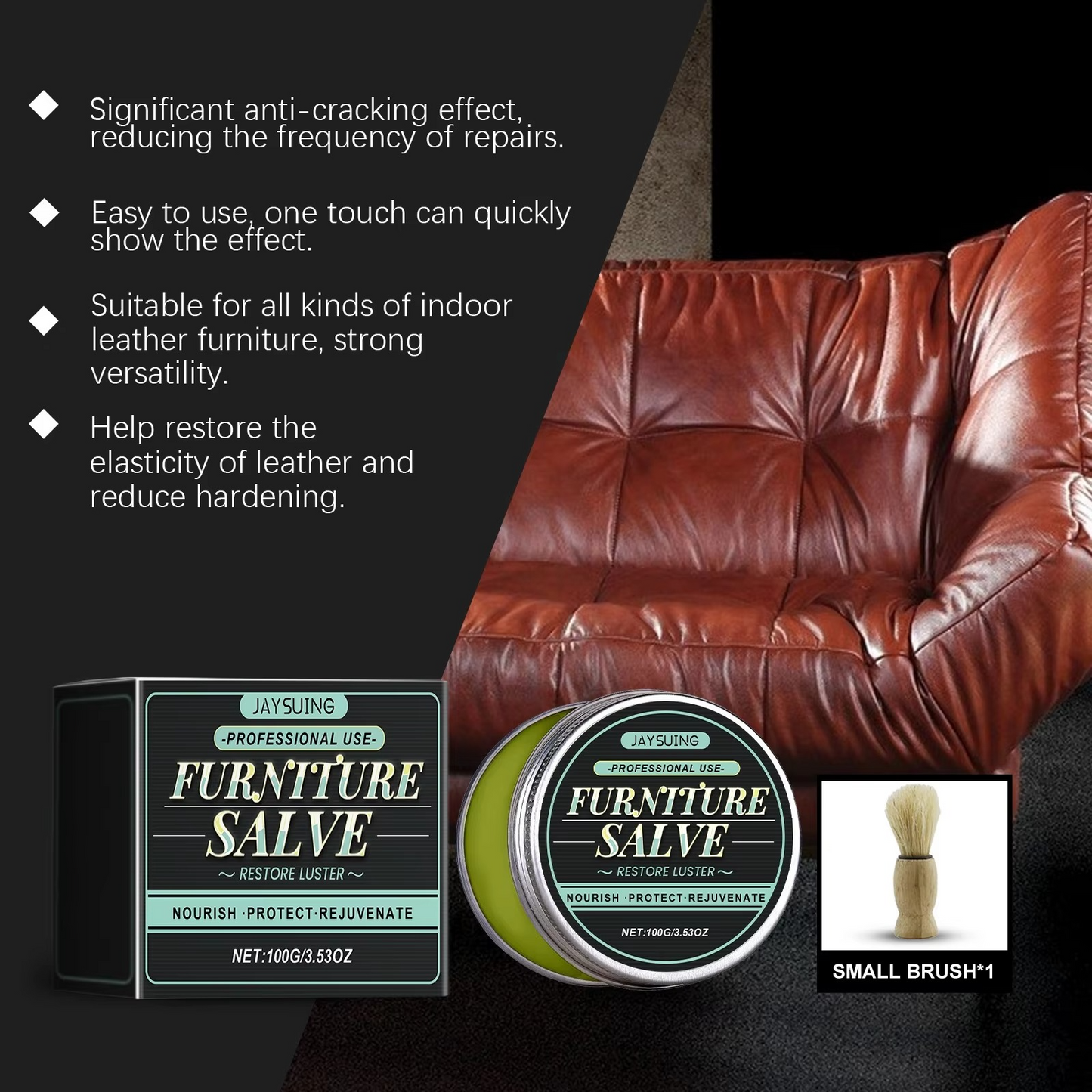 Waterproof Leather Care Ointment